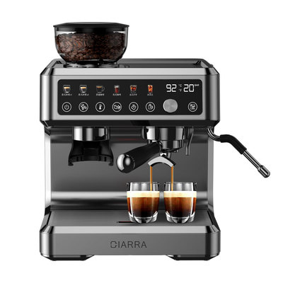 CIARRA半自动意式双锅炉咖啡机