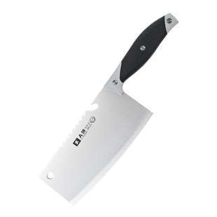 A牌 多功能菜刀开瓶器刮鱼鳞切肉片剁肉泥锋利不锈钢一刀多用A02