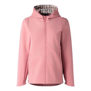 Aquascutum/雅格狮丹春夏新品女连帽开衫卫衣外套气质
