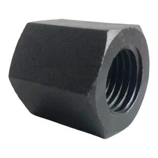 高强度加长六角螺母M8-M56标牙细牙10级GB56发黑机器螺帽对接螺母