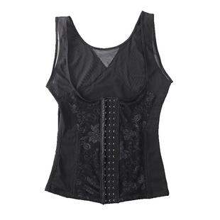 诗妤姿正品排扣款塑身背心收腹上衣女产后束腰美背挺胸塑身衣加强