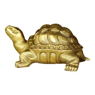 久鉴 铜乌龟摆件 长寿龟千年金钱龟 居家办公装饰工艺品礼品
