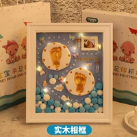 12 -INCH European -Style Blue фон+Gold Lacquer+10 Light Gift Box