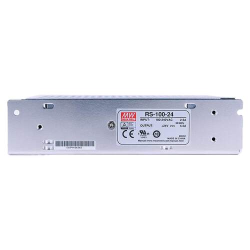 明纬开关电源RS-100 3.3V5V12V15V24V48V 100W 稳压S变压器NES