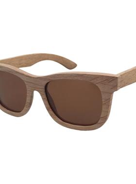 墨镜茶色框架偏光镜片男女同款