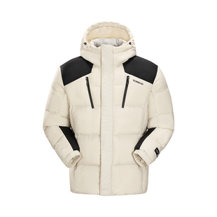 探路者羽绒服男鹅绒冬季户外女防风保暖加厚男款防寒服外套