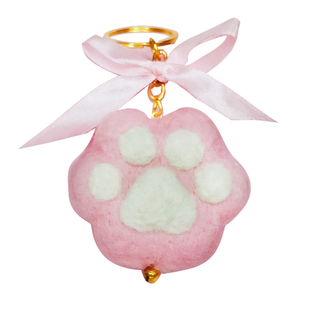 英短羊毛毡戳戳乐猫咪猫爪diy手工材料包新手喵星人简单钥匙挂件