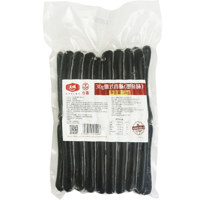 大成台畜30g德式墨鱼味香肠热狗