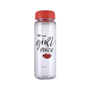 乐扣乐扣杯子简约便携个性学生运动水杯防漏密封水壶HLC613简约