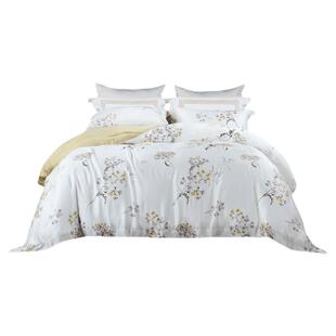 卡撒天娇60支兰精天丝床品四件套保暖亲肤床笠全棉莱赛尔丝滑凉感