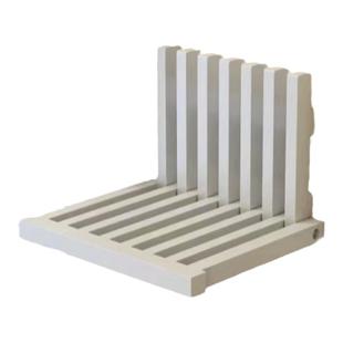 高端实木入户门口日式本玄幻换鞋凳登子轻奢高级感折叠上墙挂壁式