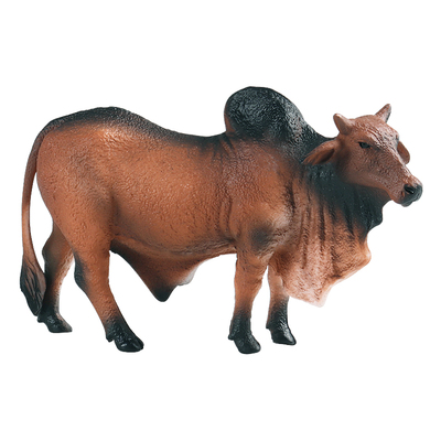 林畅模玩瘤牛塑胶实心仿真动物