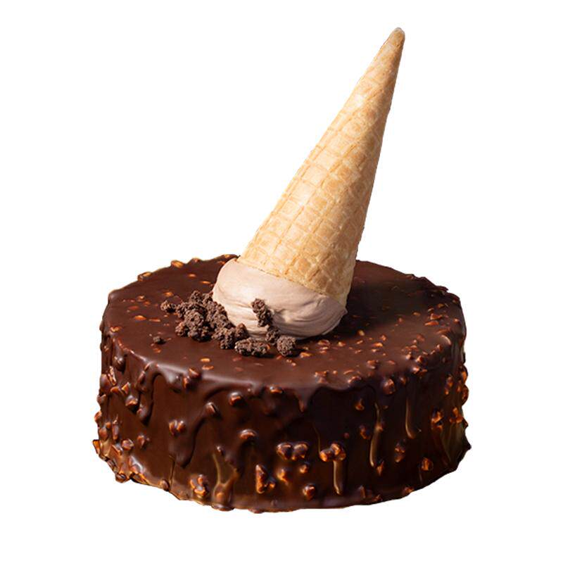 诺心臻脆巧心生日蛋糕儿童巧克力蛋糕下午茶甜品上海同城配送北京