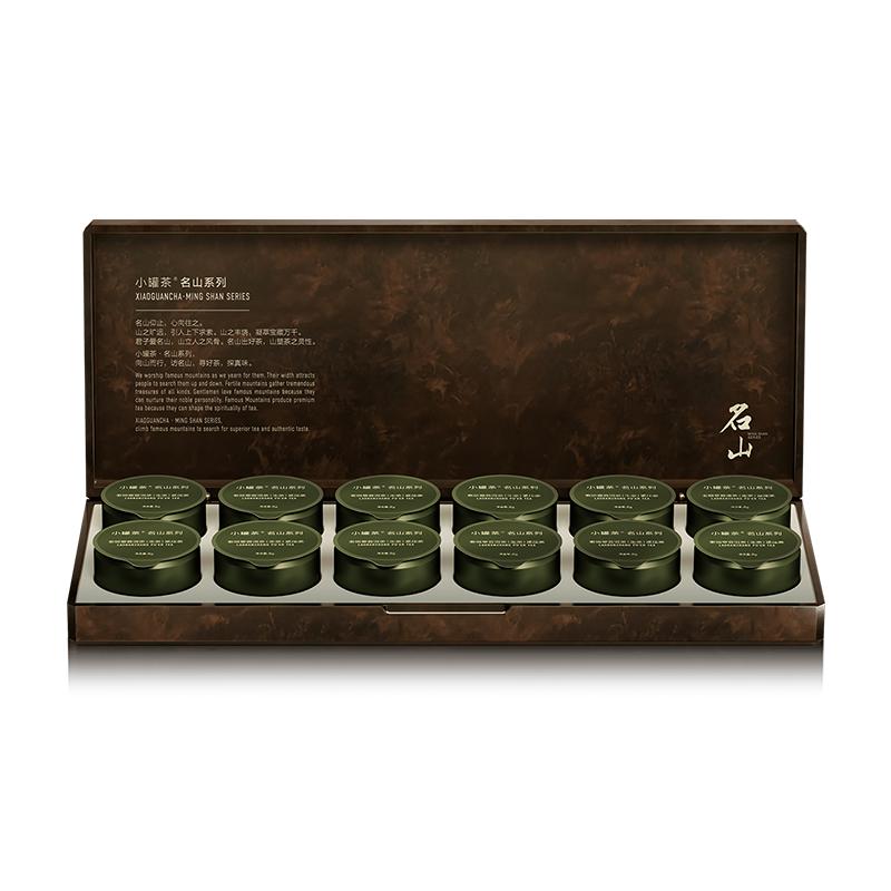 小罐茶名山系列老班章普洱茶12罐