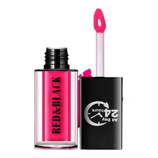 红与黑彩妆金纯锁色唇釉液体口红唇彩唇蜜哑光24小时不粘杯复古红