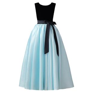 女童公主礼服高端主持人走秀小提琴演奏服乐团独奏儿童钢琴演出服