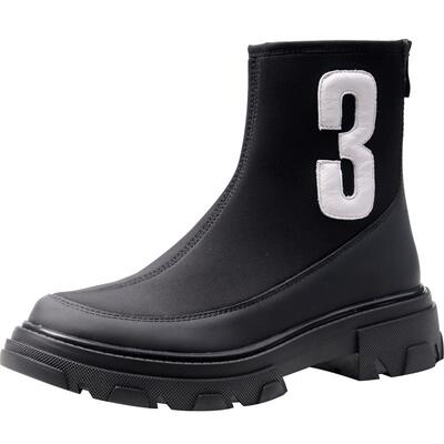 VDVC小众厚底防水台舒适弹力靴