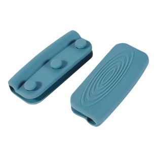 锅把手防烫套铁锅汤锅炒菜锅锅铲手柄套硅胶耐高温防滑加厚隔热套