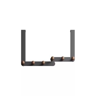 门后挂钩新免打孔挂衣架门上加长门背式挂衣服神器卧室收纳置物架