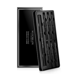 5支装 双头眉笔女正品防水防汗自然持久不脱色初学者眉刷眉粉套装