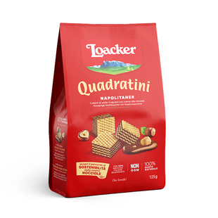 Loacker莱家进口巧克力夹心威化饼干休闲儿童网红办公室小吃零食