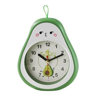 个性创意电子闹钟厨房钟表冰箱贴磁贴可爱水果磁吸3d立体时钟磁铁