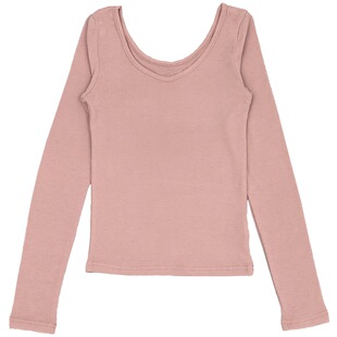 性感大圆领！韩国INS微透打底衫女短款修身长袖T恤女2021早春新款