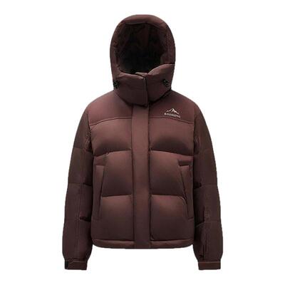 波司登2025新款羽绒服女时尚运动女士短款柔软亲肤连帽保暖外套