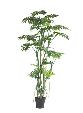 北欧喜林芋落地橱窗造景仿真植物