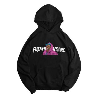 ins潮hiphop嘻哈泰勒加绒连帽