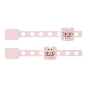 儿童安全锁抽屉锁婴儿防夹手防护锁宝宝推拉门冰箱锁扣柜门锁