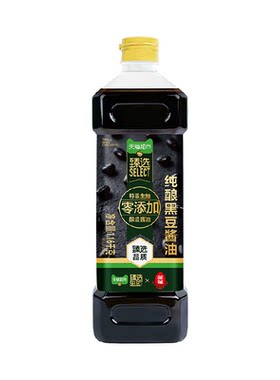 猫超臻选纯酿黑豆酱油零添加