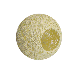 麻球吊灯配件藤艺酒吧饭店服装店灯餐厅吧台创意上下口仿藤球灯罩