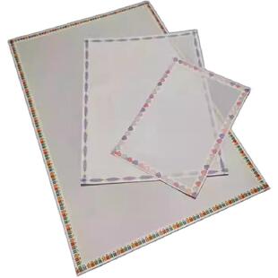 烘焙布拼豆拼豆豆烫片烫纸哑光半透明塑料手工diy耐高温烫画助烫