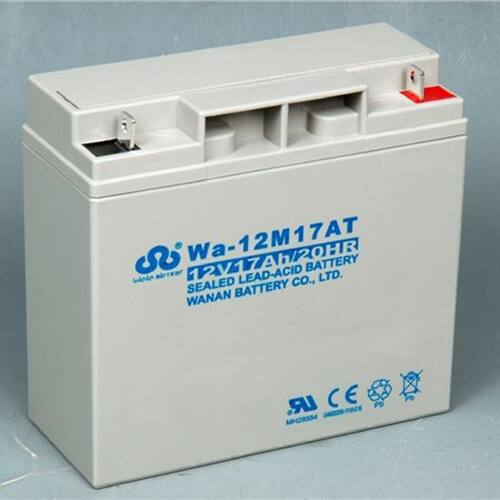 万安蓄电池Wa12M17AT12V17AH消防照明UPS电源配套EPS直流屏