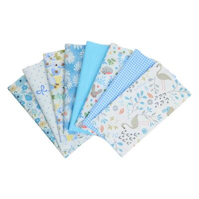 全棉斜纹布组手工diy碎花布料