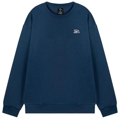 安踏加绒加厚卫衣男女宽松长袖