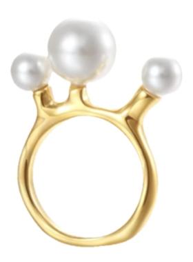 14k金设计师daartemis珍珠