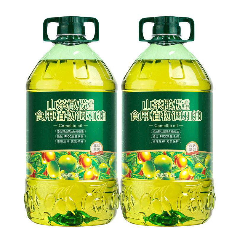 山茶橄榄油商超同款新鲜日期5L*2