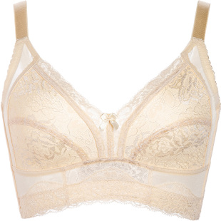 朵凡妮大胸显小胸内衣女薄款聚拢文胸超薄大码收副乳防下垂全罩杯