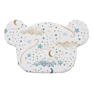 Nest Designs婴儿枕头云片枕新生儿宝宝0到6月秋冬竹棉柔软枕巾