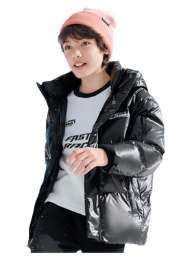 巴拉巴拉儿童长款保暖羽绒服