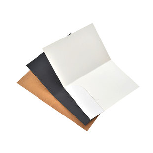 进口牛皮纸彩色纸文件夹定制a4封套烫金牙科资料夹病历册印刷logo