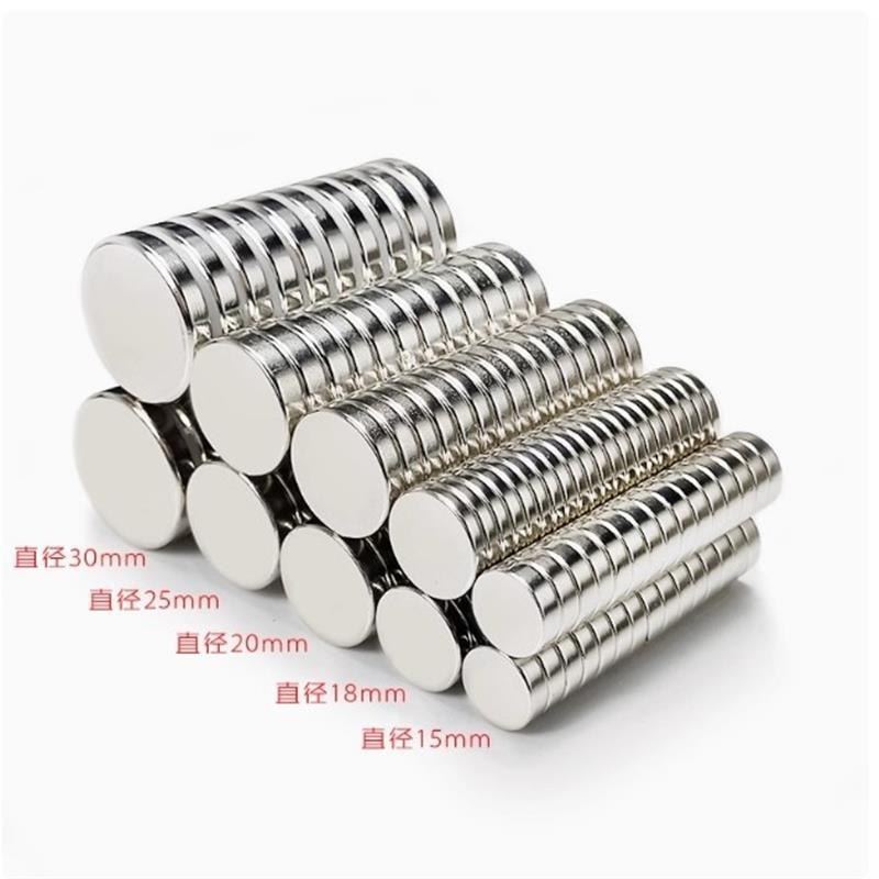 E-BLS01/02-D6/D8/D10-L2/L3/L4/L5/L6/L8/L10圆形强力钕磁铁
