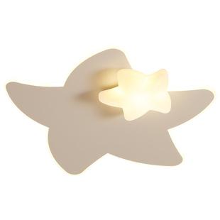 聚灯源星星儿童卧室灯简约现代led吸顶灯全光谱男孩女孩房间灯具