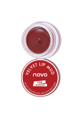 官方正品novo果冻罐装唇泥唇釉