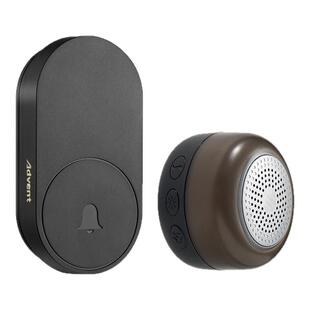 海得曼自发电炫彩门铃无线家用超远距离免插电老人呼叫器别墅防水