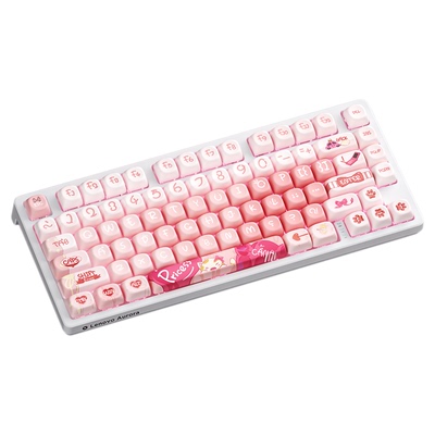 联想GK10无线三模键盘办公码字电竞游戏专用蓝牙2.4G高颜值女生