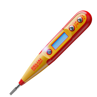 德力西电笔电工专用测试家用感应测断线检测多功能验断点测电笔