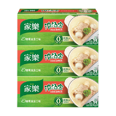 家乐浓汤宝猪骨味32g*12颗
